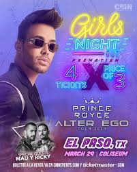 Scopri i brani e gli album più venduti di prince royce come sensualidad (feat. Latin Music Star Prince Royce To Perform In El Paso In 2020