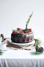 Chocolate Bundt Cake With Orange And Rosemary Bundt Cake Au Chocolat A L Orange Et Au Romarin Christmas Food Chocolate Bundt Cake Bundt Cake