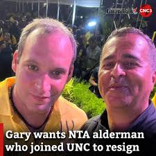 The National Transformation Alliance's (NTA) only alderman is now with the  United National Congress (UNC) and NTA political leader Gary Griffith is  calling