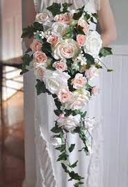 Cascading bridal bouquets cascade bouquet bridal flowers eggplant purple plum victoria wedding ideas silk unique jewelry. Cascade Bouquet Wedding Flowers Wedding Bouquet Silk Etsy Cascading Wedding Bouquets Flower Bouquet Wedding Wedding Bouquets Sets