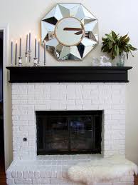 White And Silver Modern Mantel Display Hgtv
