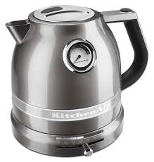 Kitchenaid 1.25l electric kettle kek1222sx price reduced from $139.99 to $109.99. Medallion Silver Pro Line Series Electric Kettle Kek1522ms Kitchenaid