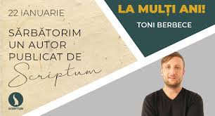 Check spelling or type a new query. Carte Aniversare Autor Scriptum Toni Berbece Libraria Scriptum