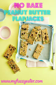 No Bake Peanut Butter Flapjacks Recipe Flapjack Baby Food Recipes Snack Recipes