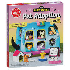Check spelling or type a new query. Klutz Mini Clay World Pet Adoption Truck Best For Ages 8 To 12