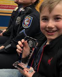 I had the honor and pleasure of being invited to the awards ceremony for  the Spokane Police Department last night!! So incredibly proud of my best  friend, Michele Kernkamp, who was awarded