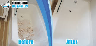 Find a bathtub refinisher or retailer in los angeles, ca to upgrade or replace your bathtub. Bathtub Refinish Resurfacing Recolor Service In Los Angeles