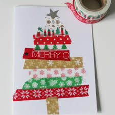 To make, start with two pieces of cardstock: Easy Kid Made Christmas Cards Mum In The Madhouse