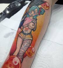 Dragon ball z bulma tattoo. Vegeta And Bulma From Dragon Sacred Rose Tattoo Studio Facebook