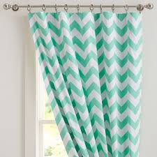 Chevron Blackout Curtain Panel Chevron Bedroom Mint Green Bedroom Chevron Curtains