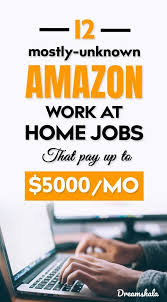 Amazon Work From Home Jobs 12 Epic Jobs To Try In 2020 In 2020 Amazon Work From Home Work From Home Jobs Online Jobs From Home