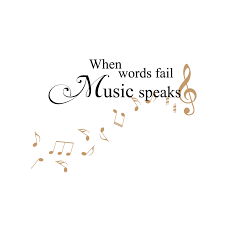 Firesidehome When Words Fail Music Speaks Wall Decal Reviews Wayfair