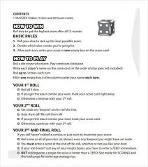Sample Yahtzee Score Sheet 8 Free Documents In Pdf Xls Yahtzee Score Sheets Yahtzee Yahtzee Rules