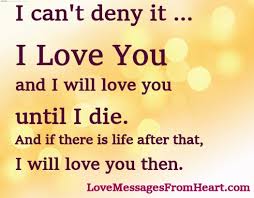 I Love You Only You Love Messages From The Heart