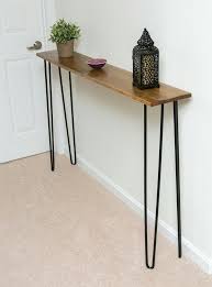 For Behind The Couch Diy Console Table Modern Console Tables Diy Console