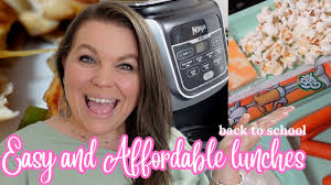 BACK TO SCHOOL LUNCH IDEAS || EASY AND AFFORDABLE!