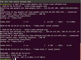 Before you download the file, notice its byte size provided on the download page on the web site. Downloading Files On Linux Using The Command Line