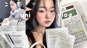 eng, spa) when every week is exam week: study methods, korean dorm life💪  continuous studying🖊️