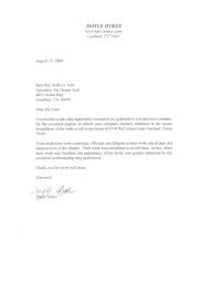 Appreciation Letter To Team For Job Well Done Letter