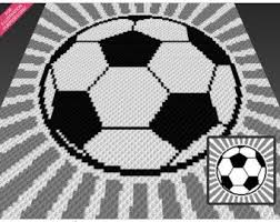 soccer ball crochet blanket pattern c2c cross stitch