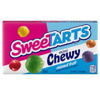 SweeTARTS Mini Mixed Fruit Chewy & Tangy Candy Movie Theater Box