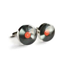 Vinyl Record Cuff Links Stainless Steel Cuff Links Lp Vinyl Etsy Cufflinks Mens Fashion Essentials Cufflinks Men