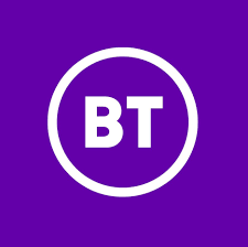 This logo image consists only of simple geometric shapes or text. The New Minimal Bt Logo Is Designed By Paul Franklin At Red White