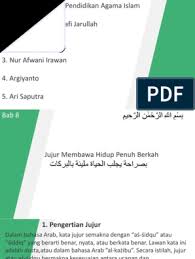 Academia.edu is a platform for academics to share research papers. Power Point Pendidikan Agama Islam Kelompok 8 Bab 8