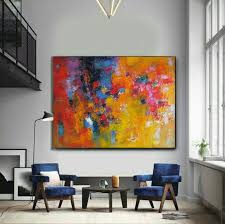 Colorful Bright Extra Large Abstract Wall Art Print Huge Etsy Large Abstract Wall Art Bright Abstract Art Oversized Wall Art