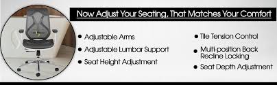 Misuraa High Back Ergonomic Office Chair Aluminium Grey Amazon In Electronics