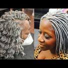 Latest Salt And Pepper Hair Extension Ideas For 60+