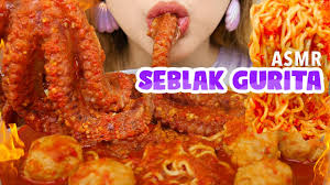 Asmr spicy enoki kuah seblak, fried fish balls, bakso ikan, jamur pedas, taro milk tea 辣椒金針菇 | 咀嚼音. 147 Request Asmr Seblak Gurita Pedes Ambyar Whispering Asmr Indonesia Youtube