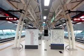 As part of the lrt extension project, the kelana jaya line is now extended 17 km to putra heights via subang jaya and usj. Usj 7 Lrt Station Klia2 Info