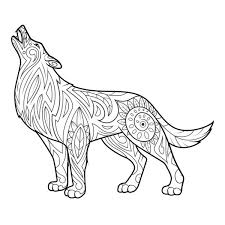 Dibujos De Lobos Para Colorear