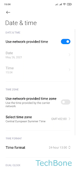 In the time zone settings window, select your city (or your nearest city, region, country) from the list. How To Change The Time Zone Xiaomi Manual Techbone