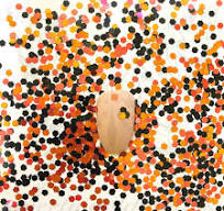 Halloween Nail Art Hexagon Confetti Glitter