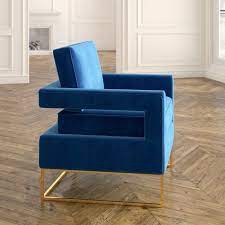 Canterbury Lounge Chair Accent Chairs For Living Room Blue Living Room Decor Living Room Decor Cozy