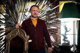 The cast of the film consists of daniel craig , chris evans , lakeith stanfield , michael shannon , ana de armas , don johnson , jamie lee curtis , toni collette , and christopher plummer. Accents Knives And Tie In Menus Rian Johnson On Knives Out