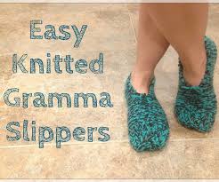 Lace pattern socks, knit from the top down. Easy Knitted Gramma Slippers 9 Steps With Pictures Instructables
