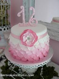 This simple design will make the simple woman loves it! Birthday Cakes For Girls 16 Novocom Top