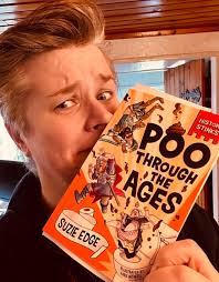 💥💥SCRATCH AND SNIFF!💥💥 YOU ASKED AND WE PRODUCED! This is a special  limited edition of History Stinks: Poo Through the Ages. 👃👃👃 Yuck! It's  as disgusting as it sounds. We got together