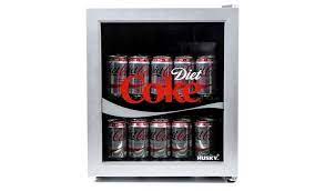 Offers a crisp, clean taste to help keep you and your employees refreshed. Buy Husky Diet Coke 48 Litre Drinks Cooler Silver Mini Fridges Argos