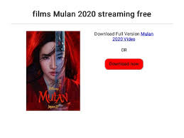 Hua mulan è una intrepida giovane donna che si traveste da uomo per difendere la cina dall'attacco di invasori provenienti dal nord. Films Mulan 2020 Streaming Free