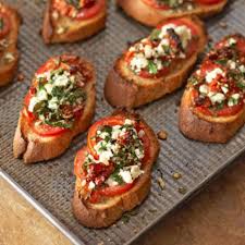 Two Tomato Bruschetta Recipe Recipe Healthy Appetizer Recipes Food Italian Recipes Appetizers