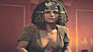 If you go into the brotherhood sanctuary in ac2 they have all the famous assassin ststues. Assassin S Creed Origins Meeting Cleopatra The Queen Youtube