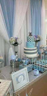 Elephant Elegant Baby Shower Party Ideas Photo 11 Of 12 Elegant Baby Shower Baby Shower Planning List Baby Shower Decorations For Boys