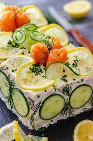 Smoked Salmon Sandwich Cake Recipe Happy Foods Tube Recipe Salmon Sandwich Smoked Salmon Sandwich Smoked Salmon