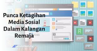 Dengan menjamurnya media sosial saat ini, berdampak semakin mudahnya kita untuk kecanduan menggunakan media sosial terjadi di berbagai kalangan usia, tak hanya kaum muda dan remaja pemerataan ini mungkin dikarenakan penggunaan ponsel smartphone dan internet bukan sesuatu. Ketagihan Media Sosial Dalam Kalangan Remaja Dan Kesan Buruk