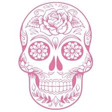 Si des illustrateurs ou des personnes s'y non ça fait quelques temps que je suis sur da déjà!! Sticker Tete De Mort Mexicaine 87x60 Cm Rose Tdm007 Cdiscount Maison