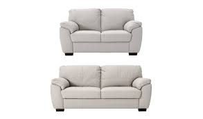 Descubre nuestros sofás 3 + 2. Buy Argos Home Milano Leather 2 3 Seater Sofas Light Grey Sofa Sets Argos
